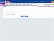 Tablet Screenshot of offline.bestday.com